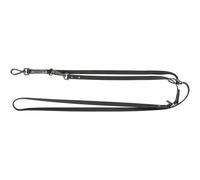 Trixie Laisse pour chien CityStyle – PVC, réglable en 3 positions, 2,00 m/20 mm – Noir L-XL