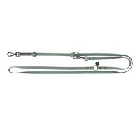 Trixie Laisse City Style PVC 2,00 m 13 mm antidérapante Argenté S-M