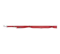 Laisse pour chien réglable extra longue Trixie Premium Rouge M/L