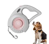 Laisse pour Chien Rétractable,Bande de Course pour Chiot 5 M - Lanière Portable avec Frein pour Grands Et Moyens Races | Extérieur Plage Jardin Camping Randonnée