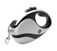 Laisse pour chien rétractable, laisses rétractables de chien | Dog Leashes Tractor Pet Tape avec lampe de poche USB - Harnais de formation de corde de traction ergonomique sans glissement pour la