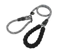Laisse pour chien robuste - 1,5 m - Longue corde de traction pour promener les animaux de compagnie, corde élastique pour tirer le chien, améliore la sécurité et le confort du chien