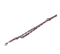 Laisse pour chien robuste Nobby Pet Paw Violet 200 cm x 10 mm