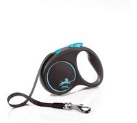 Laisse pour chien sangle Flexi Bleu S