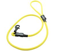 Laisse pour chien simple ronde Canihunt Xtreme Jaune 120 cm x 10 mm