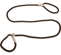 Laisse Pour Chien Slip Leads Avec Arrêt De Traction Durable Tressé Doux Avec Collier Ajustable Laisse Pour Retriever Pour Chiens Moyens Et Grands 1.8m x 14mm Marron
