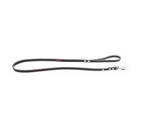 Laisse pour chien surpiqué Martin Sellier Class Noir 16/1 m