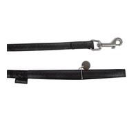 Laisse pour chien Zolux Mac leather Noir 20 mm