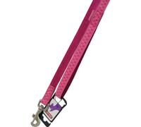 Laisse pour chien Zolux Mac leather Rose 20 mm
