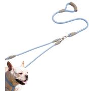 Laisse pour chiens | Corde à double tête - Laisse résistante de 1,5 m avec poignée confortable | Pour chiens moyens et grands promenades, randonnées, jogging, entraînement