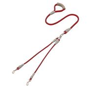 Laisse pour Chiens De Taille Moyenne - Corde en Nylon À Double Attache Antimâchonnement | Laisse Chien Nylon 1.5 m avec Poignee Confortable,pour Éducation Canine Randonnée Et Exercice en Extérieur