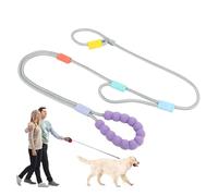 Laisse pour chiens, harnais doux pour chiens de grandes races, design confortable avec harnais rembourré renforcé pour promenade et activités extérieures