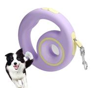 Laisse pour Chiot,Longe d'Entraînement Extensible à Défilement Libre - Léger Anti-Choc pour Chiens et Chats, Poignée Anti-dérapante pour Promenades Extérieures