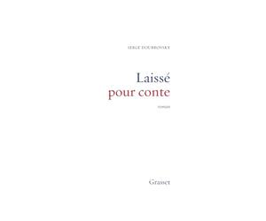 Laissé pour conte