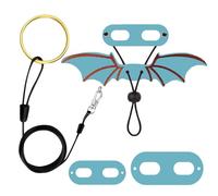 Laisse pour Dragon Barbu - Harnais Et Laisse Réglables 3 Pièces en Cuir Souple, Accessoires pour Reptiles, Iguanes, Geckos, Caméléons Et Autres Amphibiens