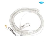 Laisse pour harnais d'oiseau,Laisse pour harnais d'oiseau anti-morsure,Corde d'entraînement pour vol d'oiseau en extérieur,Corde d'entraînement pour oiseau,Fournitures pour animaux de compagnie