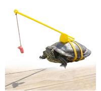 Laisse pour Laisse Harnais Guide Bâton Poignée avec Tige Télescopique Harnais Stable Sangle Ajustable Lure Pendante pour Attirer Convient aux Sorties, Color to 1, M Moyen