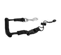 Laisse pour le corps - Sangle de pagaie - Corde lanière - Accessoires pour le surf des bateaux caoriers - Sangle de barre de kayak extensible - Équipement de sport très résistant et sûr pour l'eau