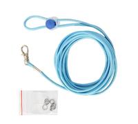 Laisse pour perroquet anti-éclatement - Corde élastique réglable de 3 m avec sangle de cheville amovible pour les voyages en terrasse, les perroquets