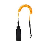 Laisse pour planche de surf 3 m 5,5 mm en TPU - Rotation à 360 degrés - Pour accessoires de surf en plein air et utilisation quotidienne