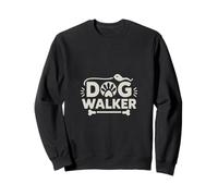 Laisse pour promeneur de chien Motif empreintes de pattes Sweatshirt