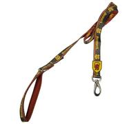 Laisse Premium pour Chiens Harry Potter - Jaune et Rouge - Taille M - Mousqueton pour Collier Inclus - Fabriquée en Polyester - Motif Gryffondor - Produit Original conçu en Espagne