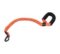 Laisse réfléchissante en Nylon pour Animaux de Compagnie, Laisse élastique pour Promener Les Chiens avec poignée en Mousse pour Chiens de Petite, Moyenne et Grande Taille, Bande de (Orange)