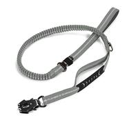 Laisse réfléchissante pour animal domestique avec fermoirs de réglage pour promener et voyager toutes races de chiens absorbant les chocs