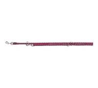 Laisse réglable - L-XL: 2m Ø 18 mm - Fushia et gris