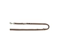 Laisse réglable pour chien Trixie Premium Noisette XS/S