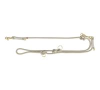 Laisse réglable pour chien Trixie Soft Rope Gris Gris clair L L/XL