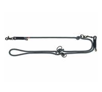 Laisse réglable pour chien Trixie Soft Rope Noir Gris S S/XL
