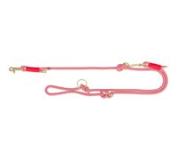 Laisse réglable pour chien Trixie Soft Rope Rouge Crème XS S XS/S