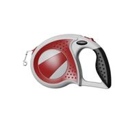 Laisse rétractable automatique pour animaux de compagnie, convient pour les chiens de petite, moyenne et grande taille, poignée antidérapante, rotation à 360° sans nœuds, laisse d'extérieur (3 m/5 m