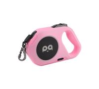 Laisse rétractable automatique pour chien - 5 m - LED - Lumières lumineuses - Pour petit animal domestique - L4n1