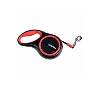 Laisse Rétractable Chien "Résistante" 20cm Rouge