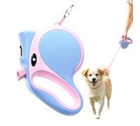 Laisse Rétractable Chien, Sangles Promenade Chiot, Laisse Portable pour Chien, pour Propriétaires d'animaux Parc Ville Rue Ouvert Randonnée Course Plage Visite Vétérinaire Lieux Publics Pelouse