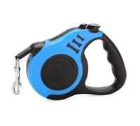 Laisse rétractable for Chien de 3 mètres et 5 Pouces, Corde de Traction for Animaux de Compagnie, 1 pièce(Blue,5m)