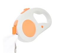 Laisse rétractable pour chien - 16,4 pieds Extendable Tractor Tape With LED Light | Durable Dog Leash For Park, Training, travel, Exercise, Beach, Camping, Randonnée, And Outdoor Adventures