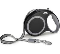 Laisse rétractable pour Chien, 8 m, pour Chiens de Petite et Grande Taille pesant jusqu'à 50 kg, Design Robuste avec poignée antidérapante, système de freinage Rapide à Une Main.