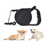 Laisse Rétractable pour Chien,Animaux de Compagnie Tracteur,Laisse pour Chien Enrouleur 8m,Longe pour Extensible avec Cordes de Collier pour Le Dressage et la Promenade