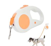 Laisse Rétractable pour Chien - Bande Extensible pour Animal de Compagnie de 5 m avec Éclairage LED - Longe pour Chien,pour Parc D'Aventure, Voyage, Exercice, Plage, Camping, Randonnée