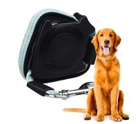 Laisse rétractable pour chien, corde de remorquage rétractable pour animaux de compagnie, harnais de dressage pour chiot de 1,5 m, corde de remorquage rétractable anti-nœuds, sangle télescopique