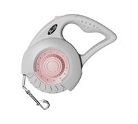 Laisse rétractable pour chien - Corde télescopique en nylon | Laisse rétractable pour chiens de taille moyenne et grande - Laisse verrouillable avec poignée rembourrée douce pour promener les chiens