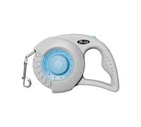 Laisse rétractable pour chien de 4,8 m, ruban de guidage pour chien avec frein pour dressage de chiens de grande et moyenne race, extérieur, plage, cour, camping, marche