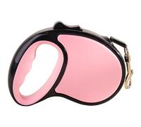 Laisse rétractable pour chien de petite et moyenne taille, 4,9 m, ruban en nylon robuste, système de contrôle à un bouton, poignée ergonomique, design compact de 16,5 x 11,4 x 4,1 cm, idéal pour