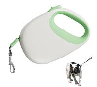 Laisse rétractable pour chien - Guide de traction pour chien 5 m | Sangle de promenade portable antidérapante avec frein, pause, verrouillage pour chiens de petite et moyenne taille