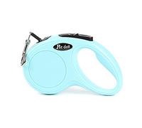 Laisse rétractable pour chien - Laisse automatique extensible pour toutes les races de chiens - Distributeur de sacs à déjections canines rétractables pour la marche