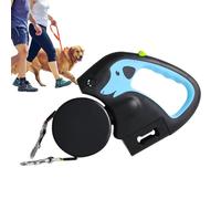 Laisse rétractable pour Chien - Laisse rétractable Automatique pour Animal de Compagnie | Laisse rétractable à Double extrémité pour Chien | Laisse pour Chien résistante à l'usure, Cordon Portable