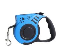 Laisse rétractable pour chien - Longue corde pour chien avec lumière rechargeable par USB - Laisse extensible résistante pour la marche et la course à pied
